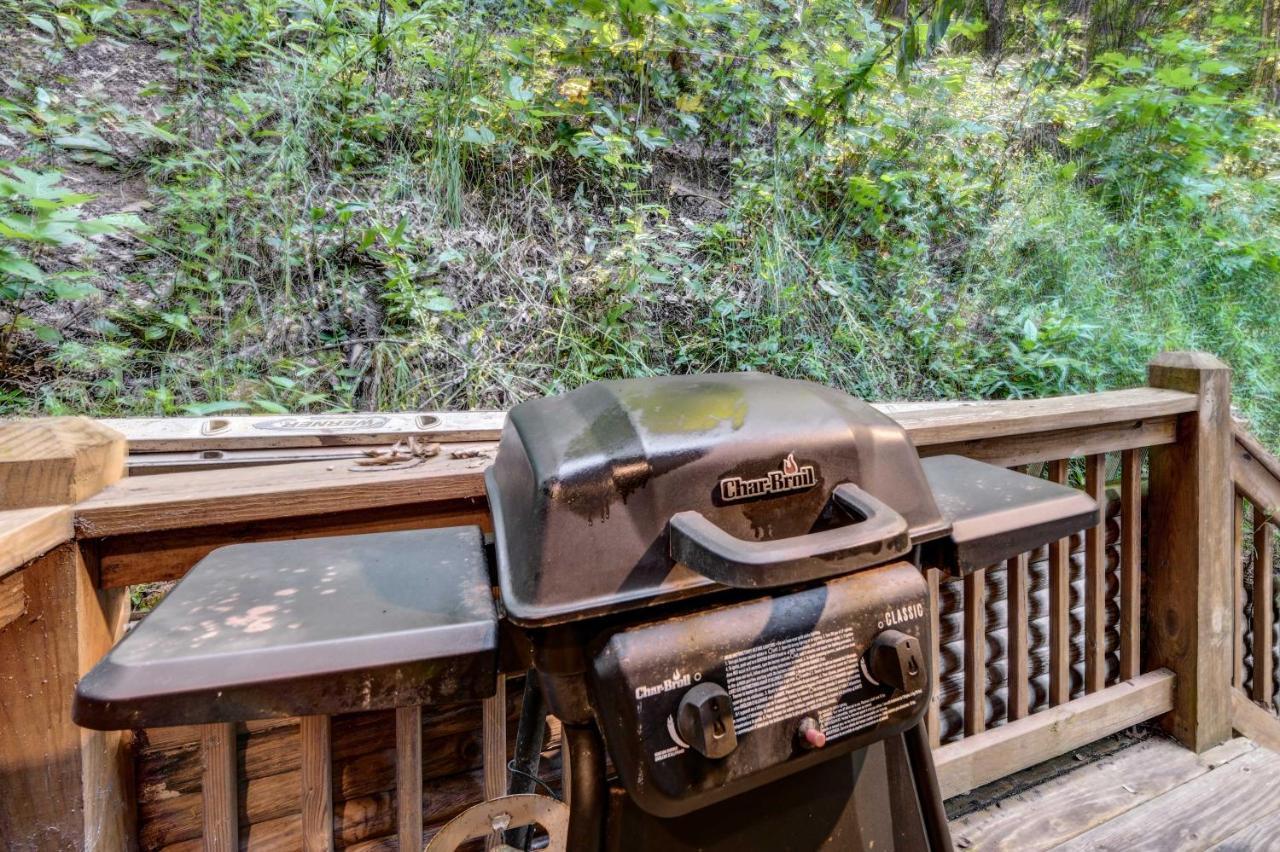 Waynesville Cabin With Covered Deck And Fire Pit! Lake Junaluska Exteriör bild